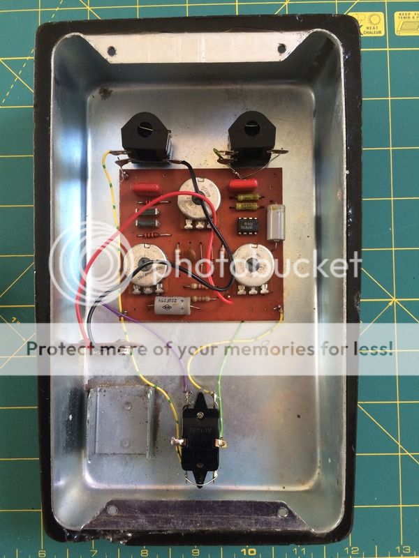 Top Gear Fuzz Sustain 3 knob